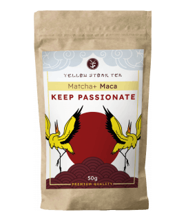 YELLOW STORK TEA Matcha+ Maca 50g