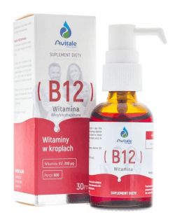 AVITALE Witamina B12 200 mcg 30 ml