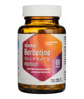 HEPATICA Berberine Sulphate Premium 60 kaps.