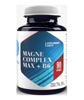 HEPATICA Magne Complex Max + B6 90 kaps.