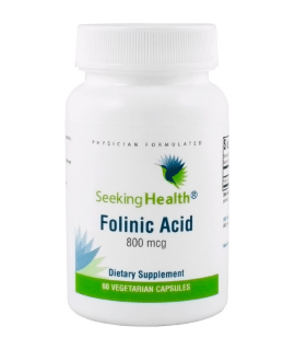 SEEKING HEALTH Folinic Acid 800mcg 60 kaps.