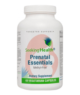 SEEKING HEALTH Prenatal Essentials Methyl-Free 60 kaps.