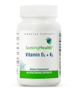 SEEKING HEALTH Vitamin D3 + K2 60 kaps.