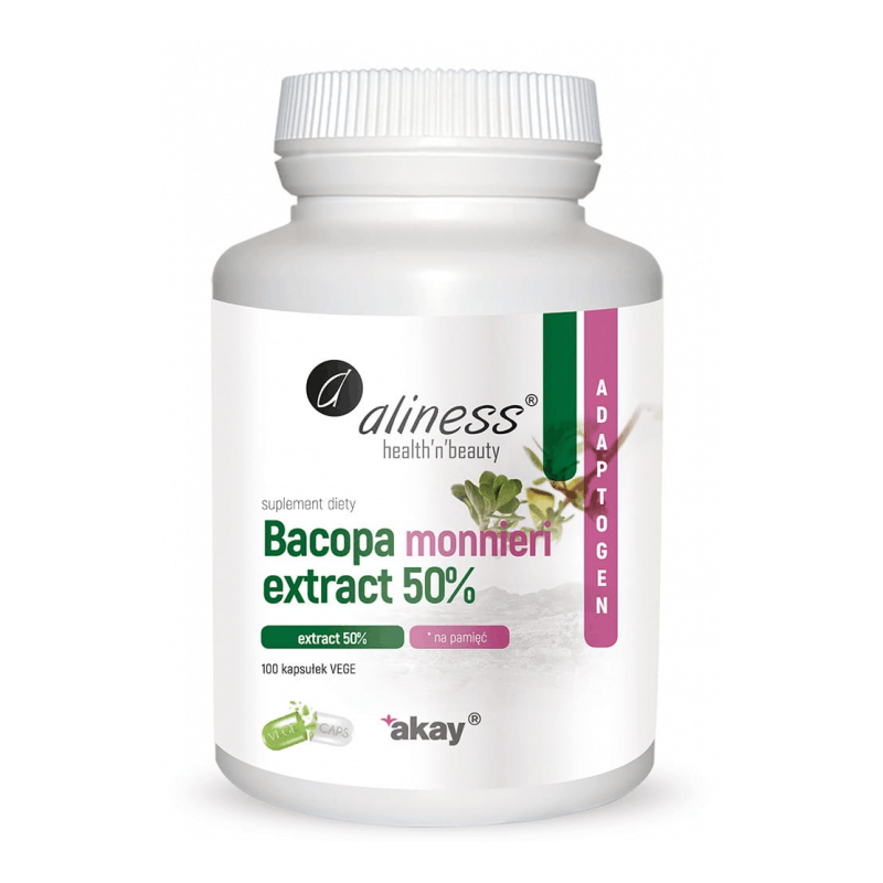 Bacopa Monnieri Extract 50% 500 mg