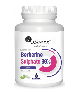ALINESS Berberine Sulphate 400 mg 60 kaps.