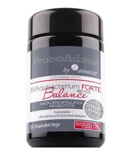 ALINESS ProbioBalance Bifidobacterium Balance Forte NO FOS 20 mld 60 kaps.