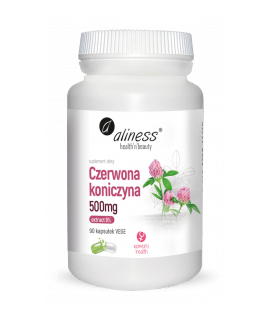 ALINESS Czerwona koniczyna 500mg 90 kaps.