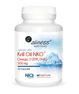 ALINESS Krill Oil NKO 500mg 60 kaps. 