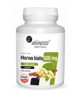 ALINESS Morwa Biała 500mg 180 tab.