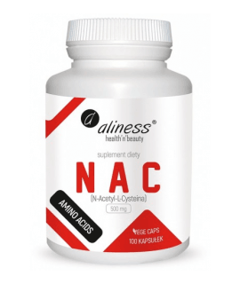ALINESS NAC (N-Acetyl-L-Cysteine) 490mg 100 kaps.