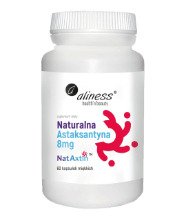 ALINESS Naturalna Astaksantyna 8mg 60 kaps.