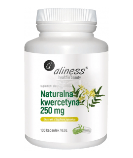 ALINESS Naturalna kwercetyna 250mg 100 kaps.