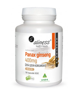 ALINESS Panax Ginseng 400mg 100 kaps.