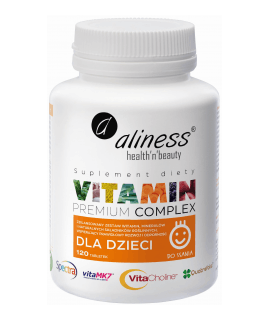 ALINESS Premium Vitamin Complex dla Dzieci 120 tab.