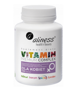 ALINESS Premium Vitamin Complex dla Kobiet 120 tab.