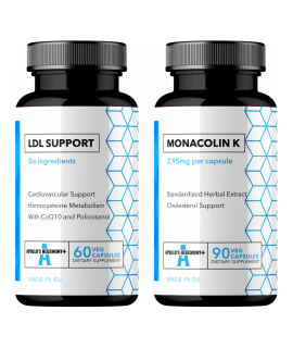 APOLLO'S HEGEMONY+ LDL Support + Monacolin K (zestaw)