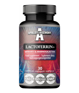 APOLLO'S HEGEMONY Lactoferrin+ 30 kaps.