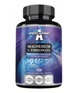 APOLLO'S HEGEMONY Magnesium L-Threonate 120 kaps.