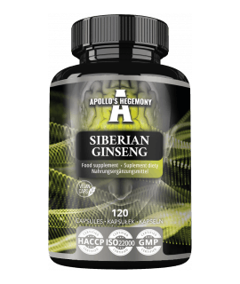 APOLLO'S HEGEMONY Siberian Ginseng 120 kaps.