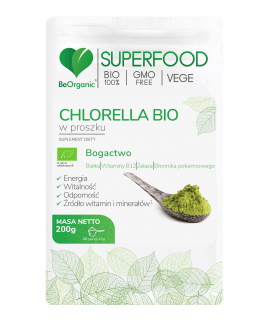 BEORGANIC Chlorella BIO 200g