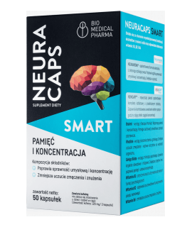 BIO MEDICAL PHARMA Neuracaps Smart 50 kaps.