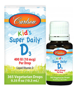 CARLSON Kid's Super Daily D3 400IU 10 ml