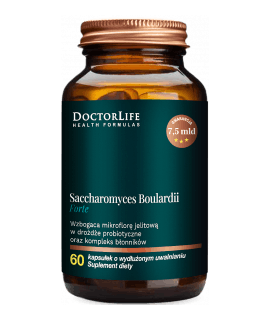 DOCTOR LIFE Saccharomyces boulardii Forte 60 kaps.