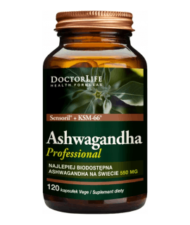 DOCTOR LIFE Ashwagandha Professional 120 kaps.