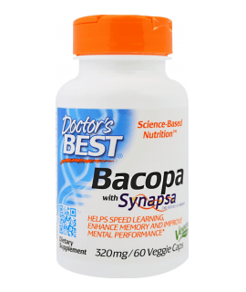 DOCTOR'S BEST Bacopa with Synapsa 320 mg 60 kaps.