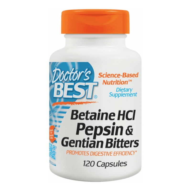 Betaine HCL Pepsin & Gentian Bitters