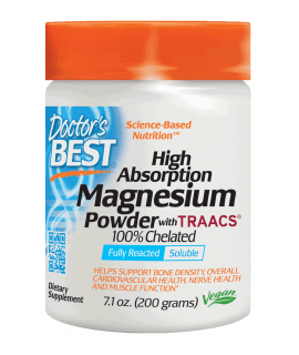 DOCTOR'S BEST High Absorption Magnesium Powder 200g
