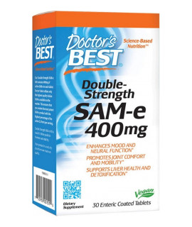 DOCTOR'S BEST Double Strength SAMe 400mg 30 tab.