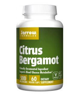 JARROW Citrus Bergamot 500mg 60 kaps.