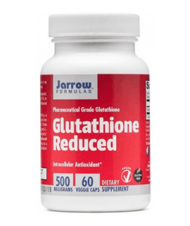 JARROW Glutathione Reduced 500mg 60 kaps.