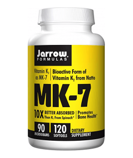 JARROW Vitamin K2 MK-7 120 kaps.
