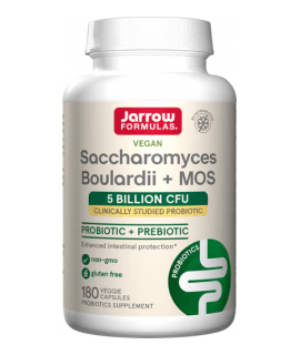 JARROW Saccharomyces Boulardii + MOS 180 kaps.