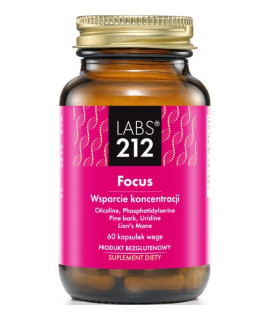 LABS212 Focus 60 kaps.