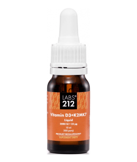 LABS212 Vitamin D3 + K2MK7 10 ml