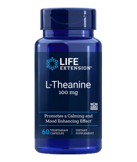 LIFE EXTENSION L-Theanine 100mg 60 kaps.