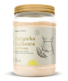 MOTHER'S PROTECT Odżywka Białkowa Roślinna 500g + shaker