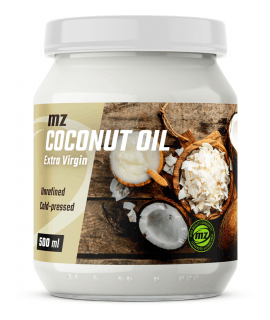 MZ-STORE Olej Kokosowy Nierafinowany 500 ml