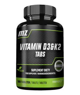 MZ-STORE Vitamin D3 & K2 Tabs 180 tab.