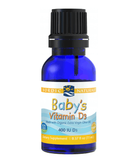 NORDIC NATURALS Baby's Vitamin D3 400 IU 11 ml