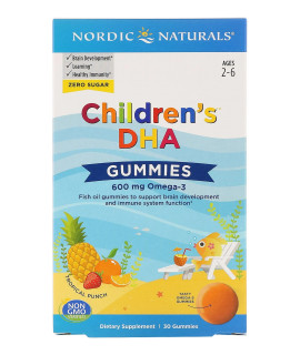 NORDIC NATURALS Children's DHA Gummies 30 żelek