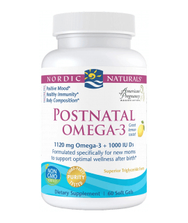 NORDIC NATURALS Postnatal Omega-3 60 softgels