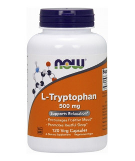 NOW FOODS L-Tryptophan 500mg 120 kaps.