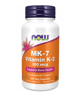 NOW FOODS MK-7 Vitamin K-2 100mcg 120 kaps.