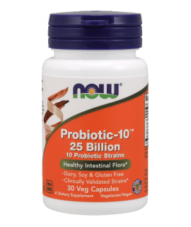 NOW FOODS Probiotic-10 100 Billion 30 kaps.
