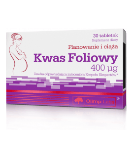 Kwas Foliowy (witamina B9) Suplement Np. Przed Ciążą - Bez Recepty Apteka