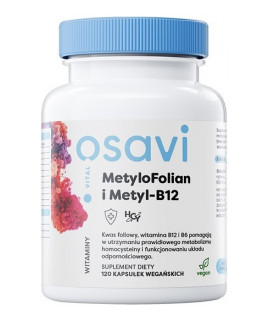 OSAVI MetyloFolian i Metyl-B12 120 kaps.